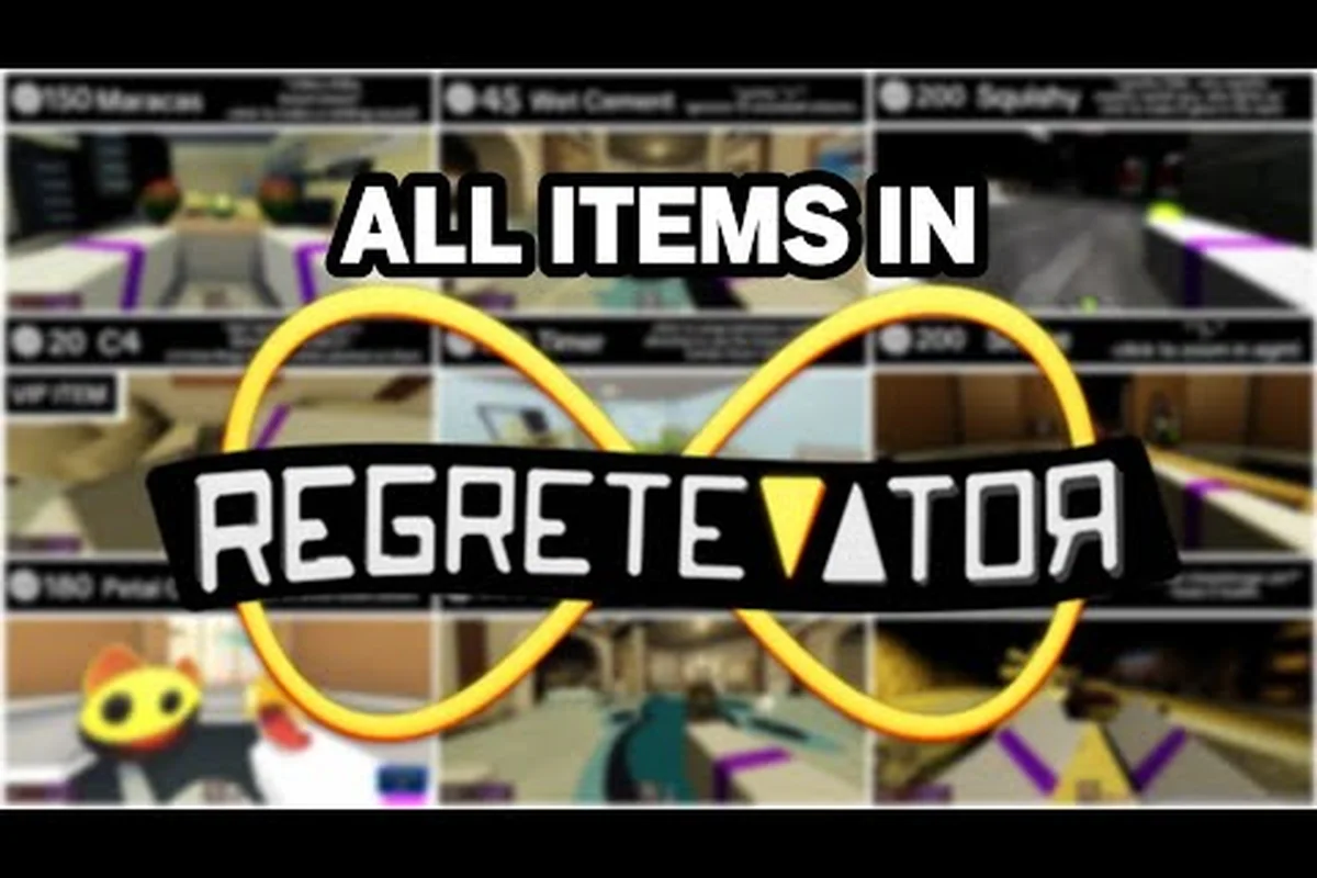 Regretevator Items List: Every Passive, Shop Drop & Rarity